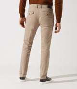 Pantalon chino taille élastique beige VTWILL - IZAC