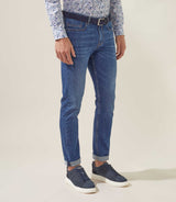 Jean straight bleu "Parution" - IZAC