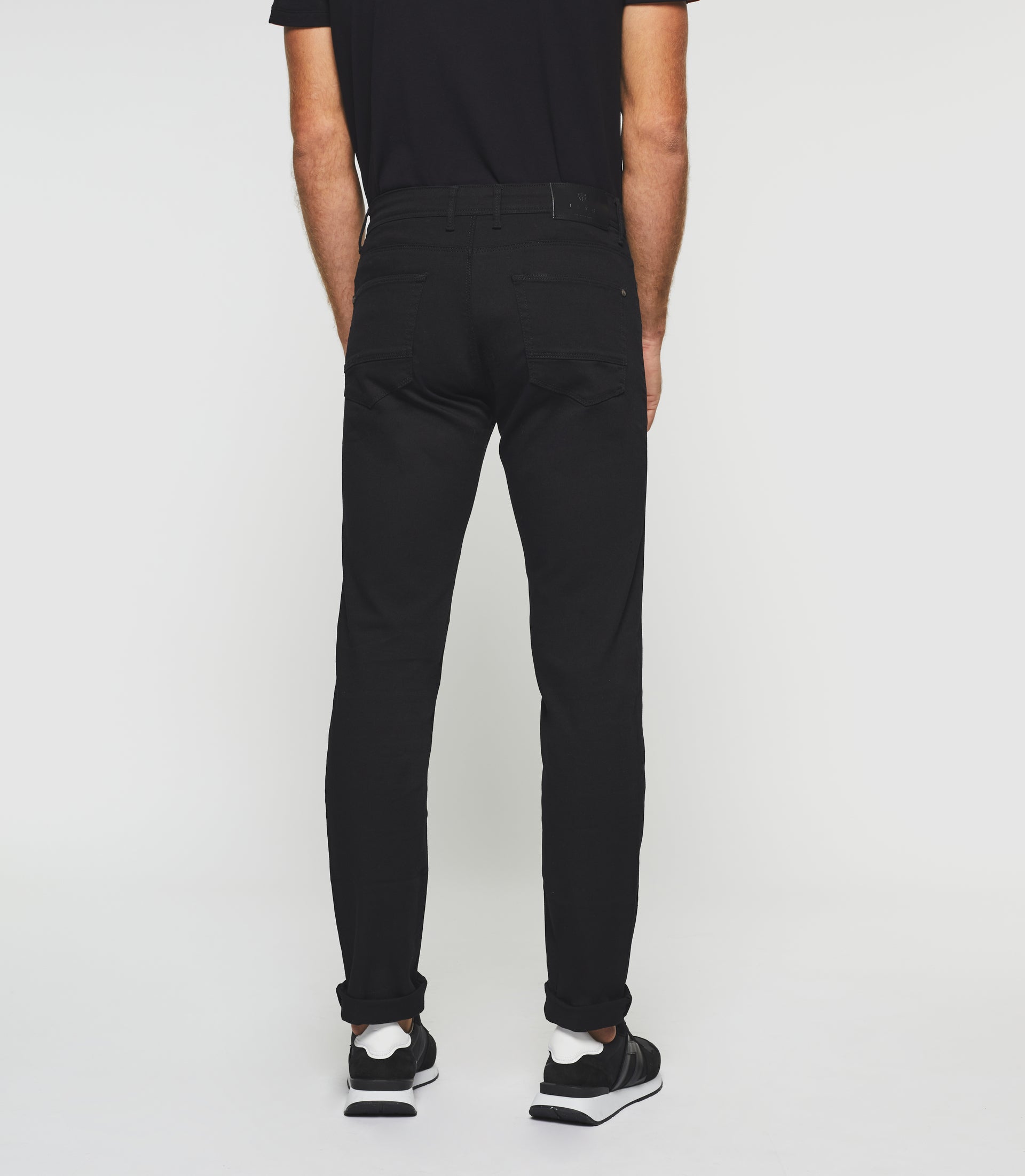 Jean slim hydroless noir "Tac" - IZAC