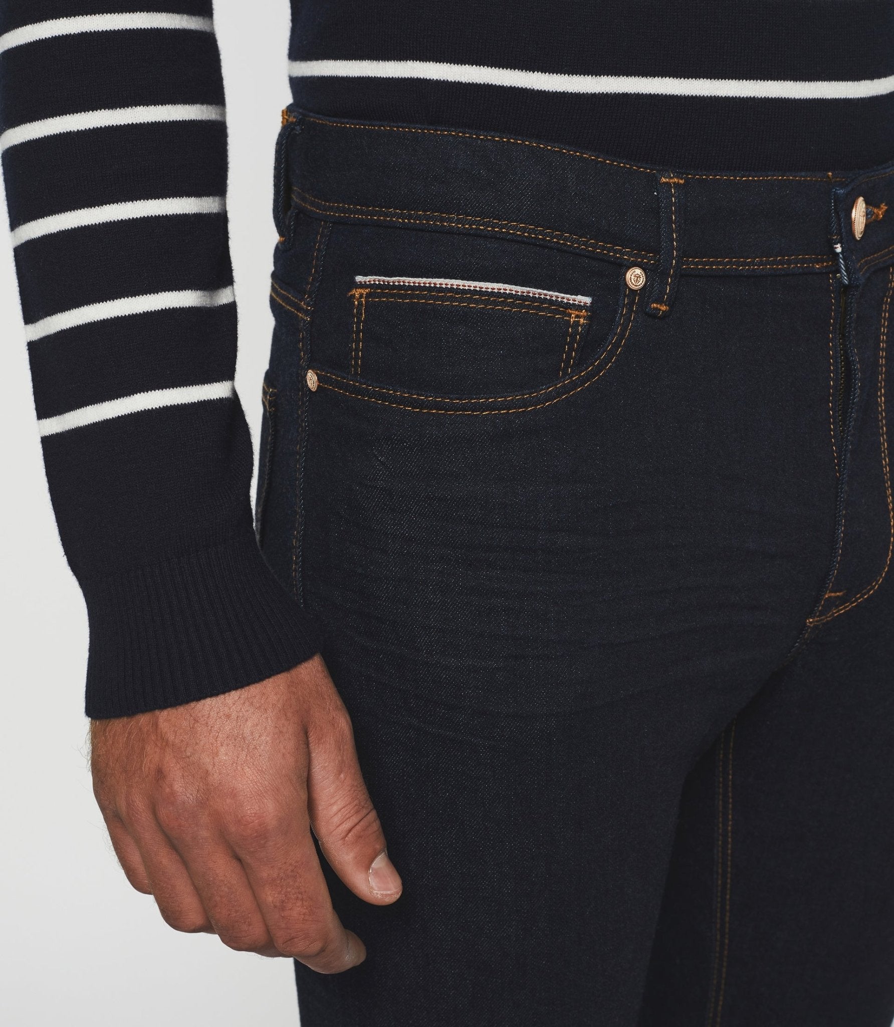 Jean slim hydroless brut "Tattoo" - IZAC