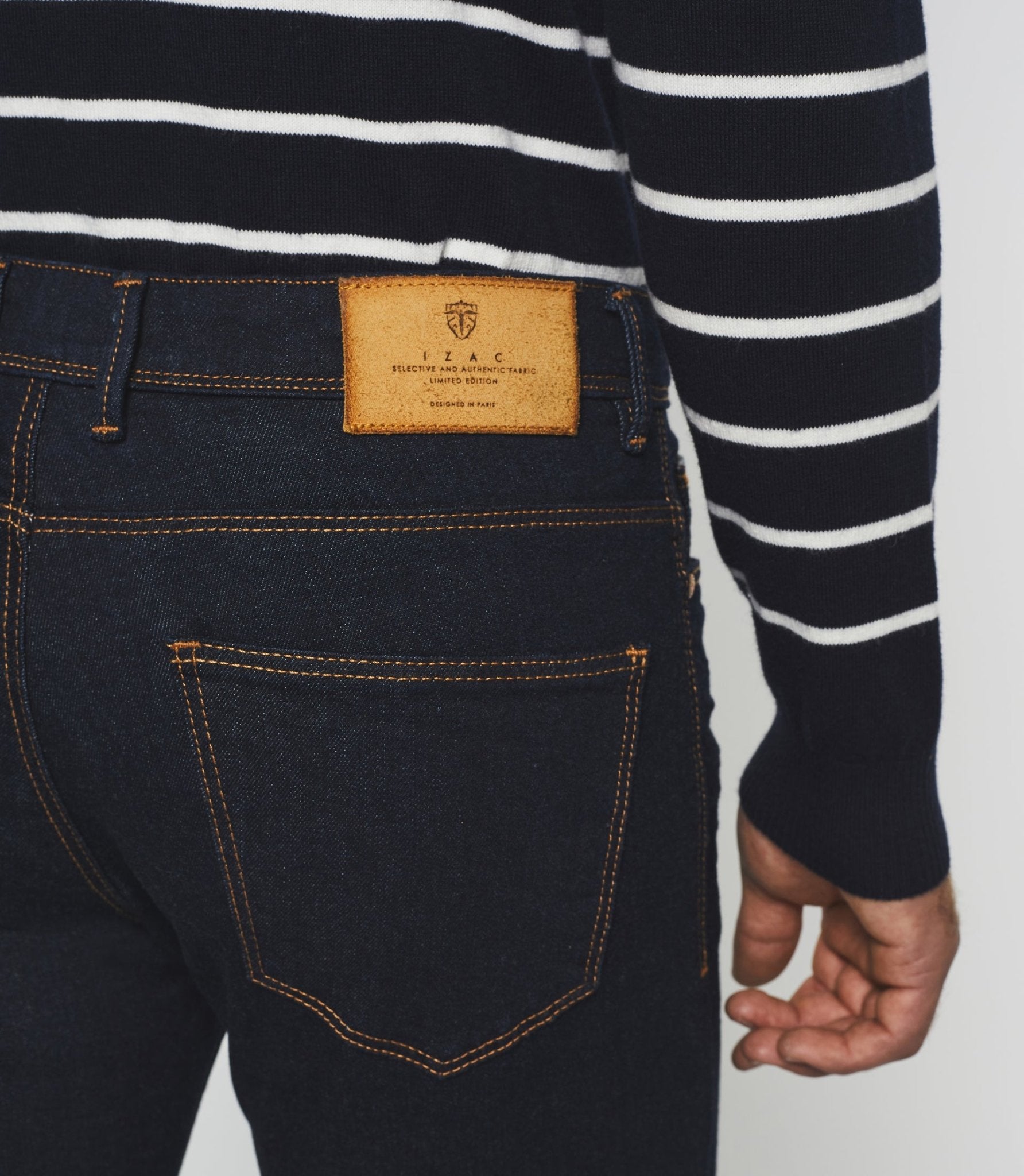 Jean slim hydroless brut "Tattoo" - IZAC