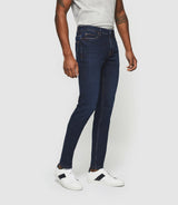 Jean slim permanent bleu foncé TEOOUT - IZAC