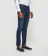 Jean super slim hydroless bleu moyen "Teo" - IZAC