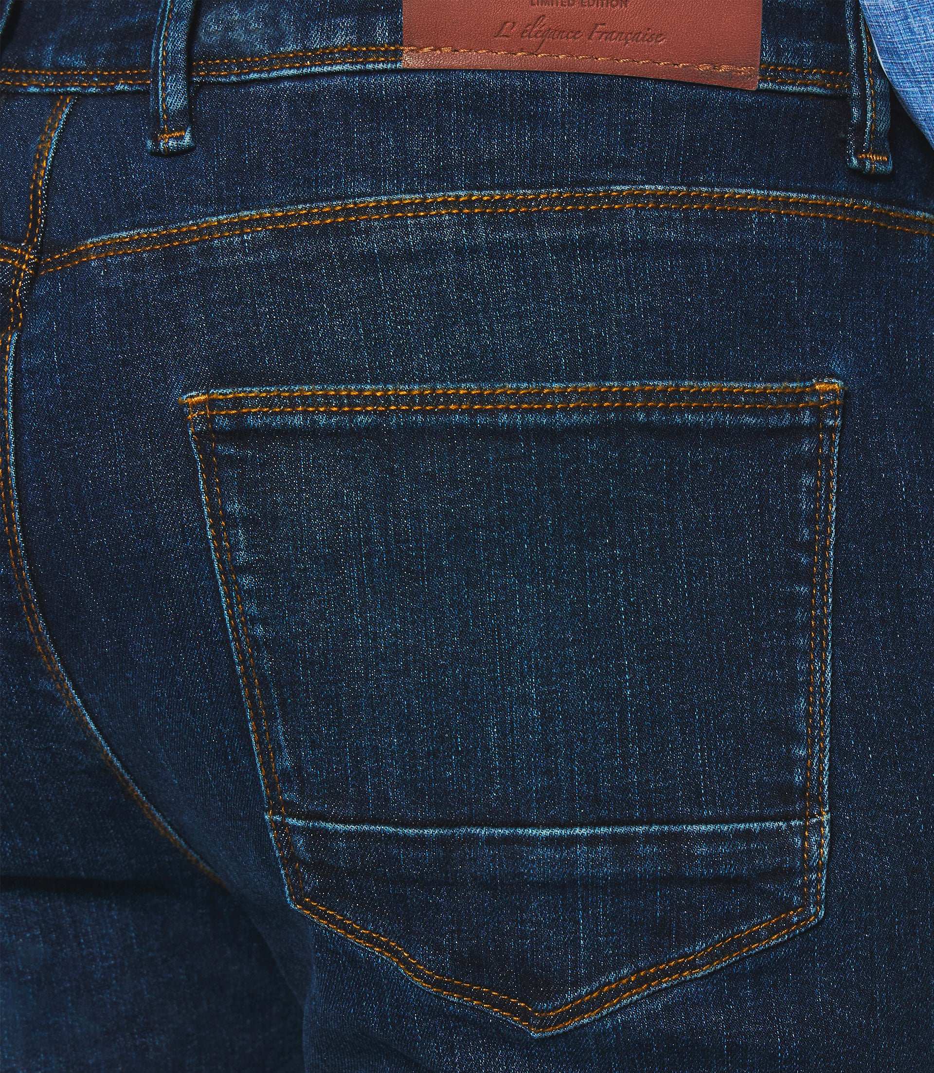 Jean slim hydroless permanent bleu moyen TEO - IZAC