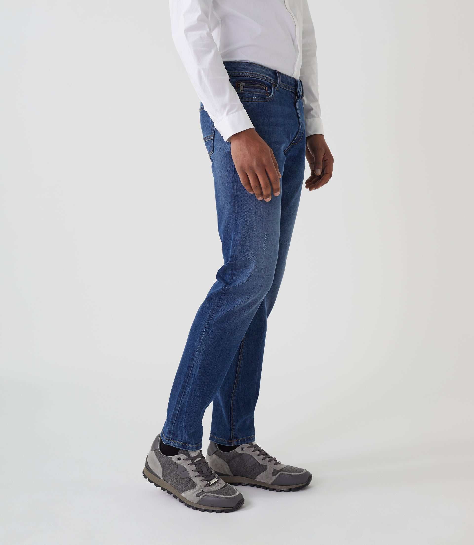 Jean super slim bleu moyen "Lael" - IZAC