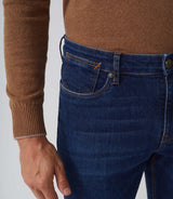 Jean fashion hydroless bleu moyen "Lubic" - IZAC