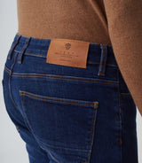Jean fashion hydroless bleu moyen "Lubic" - IZAC