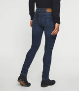 Jean super slim denim bleu foncé EFFET - IZAC