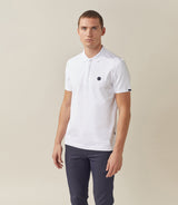 Polo blanc "Macalout" - IZAC