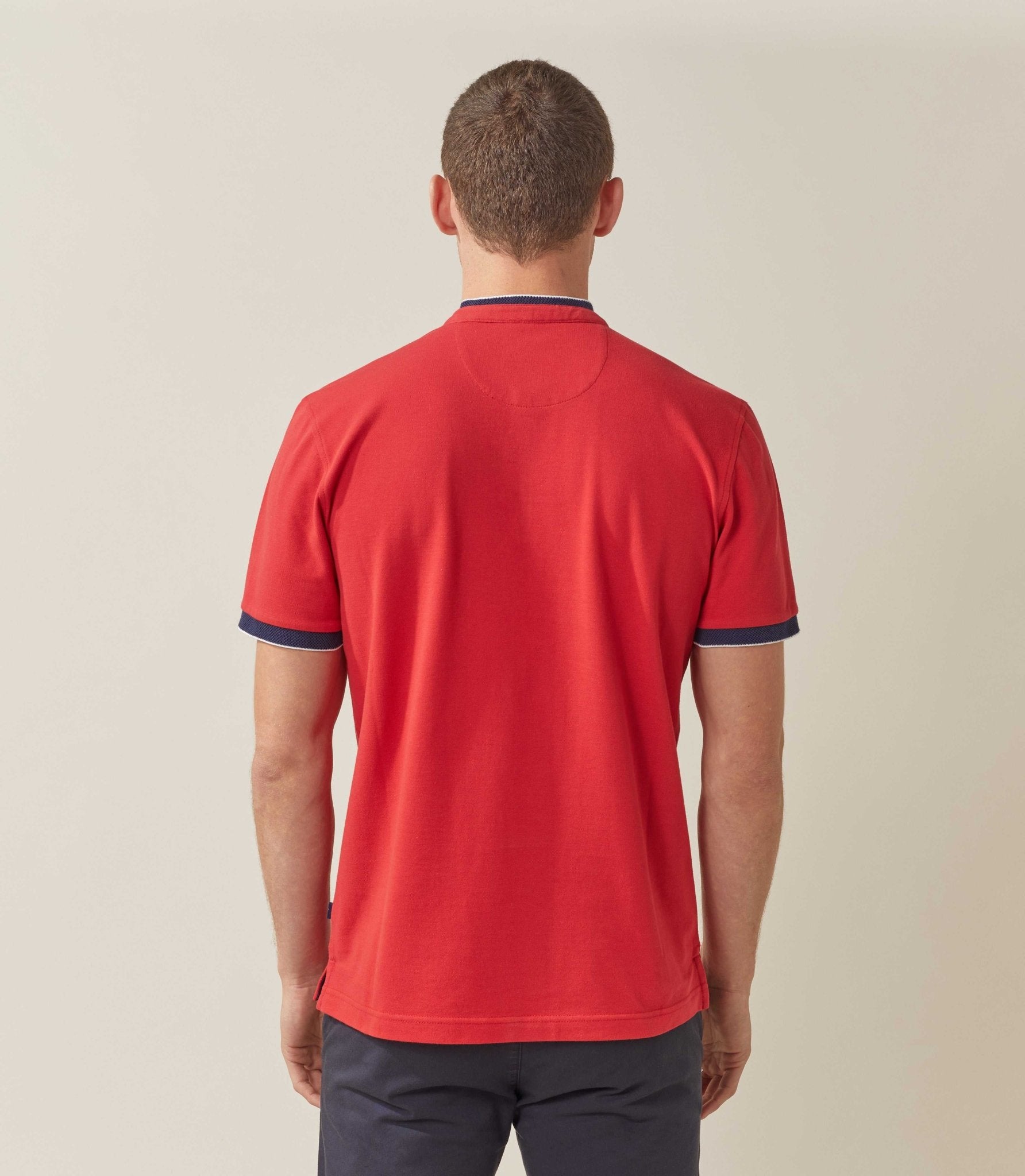 Polo rouge "Maco" - IZAC