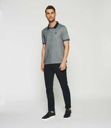 Polo avec broderie marine chiné GUYOT - IZAC