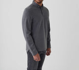 Polo manches longues gris "Derby" - IZAC