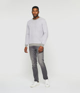 Pull col rond taupe "Damianrea"