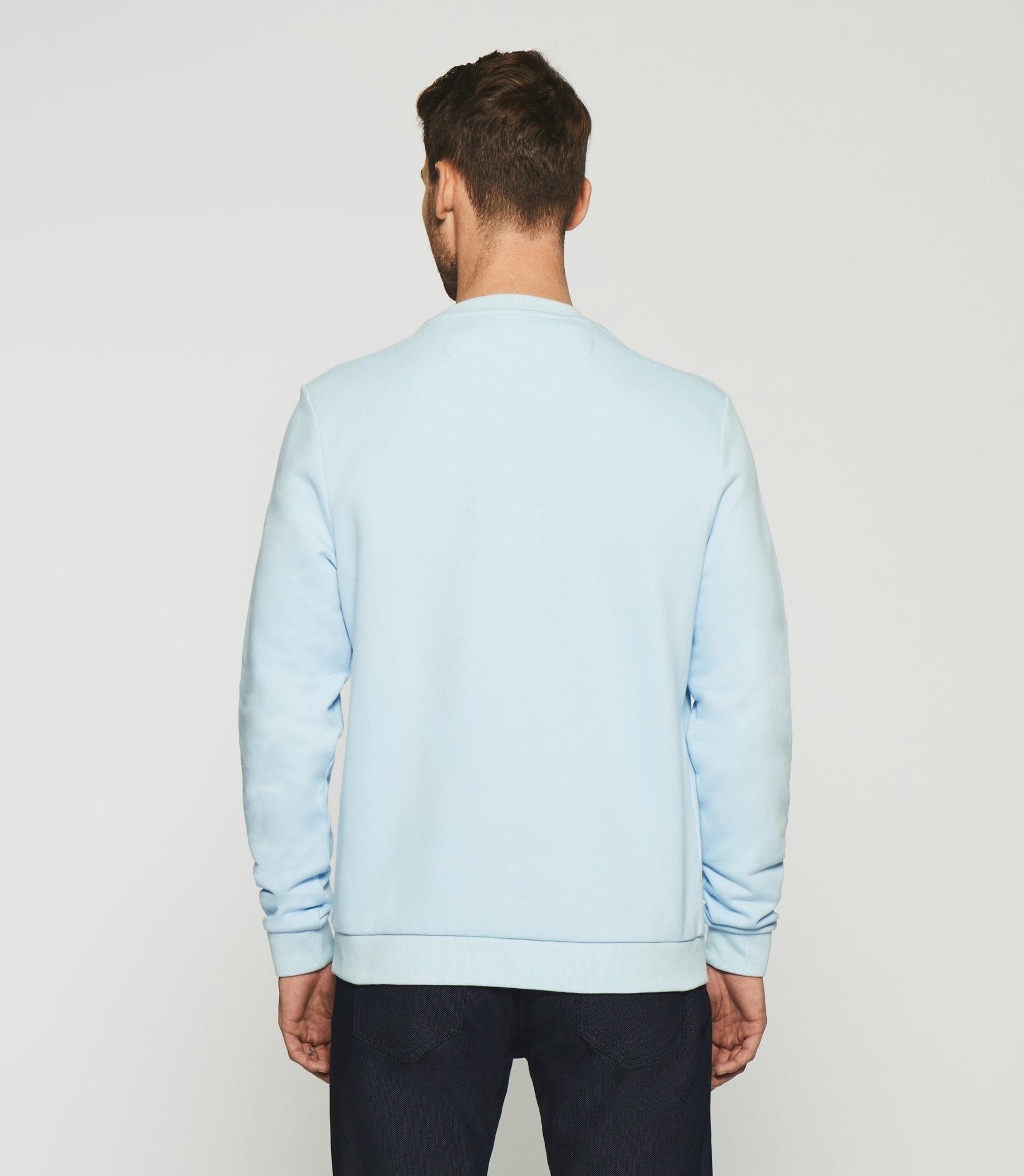 Sweat à broderie ciel SWDURAN - IZAC