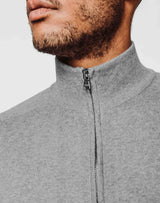 Pull mérinos anthracite chiné - IZAC