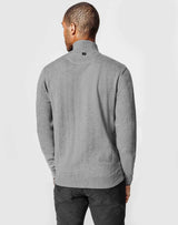 Pull mérinos anthracite chiné - IZAC