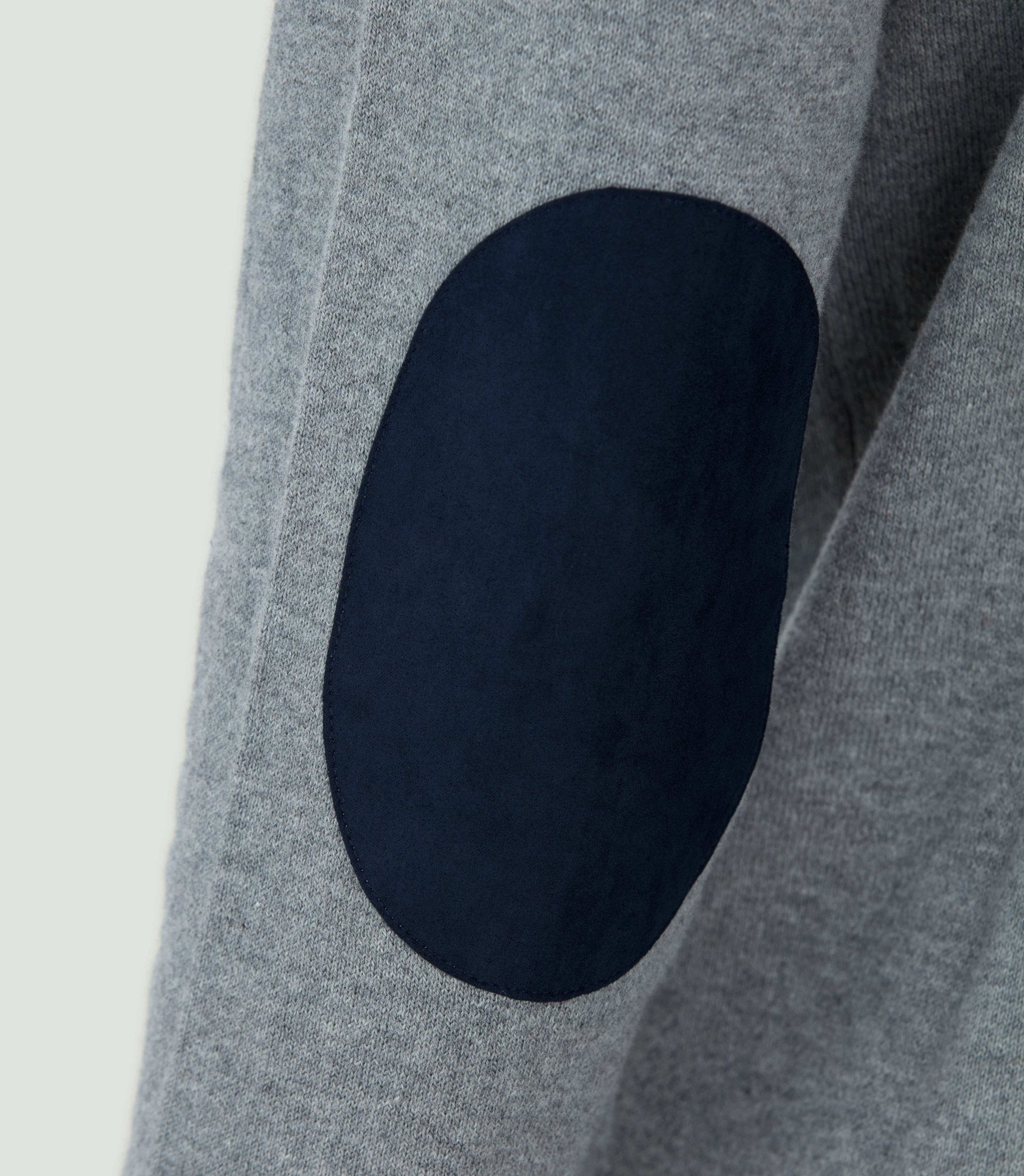 Pull col zippé gris chiné "Lancelot" - IZAC