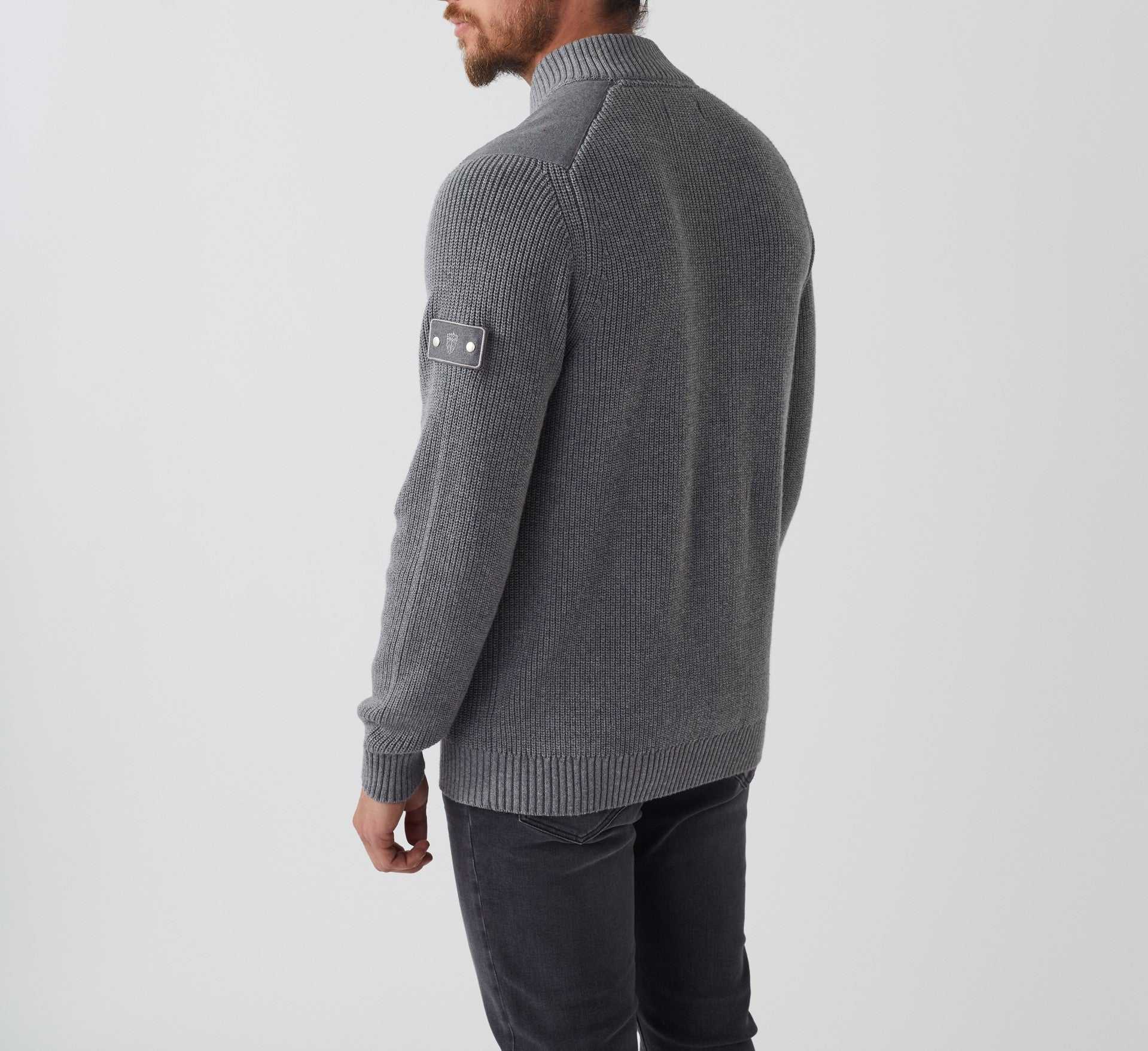 Gilet zippé gris "SWsami" - IZAC