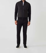 Gilet zippé col teddy noir "SWsherkan" - IZAC