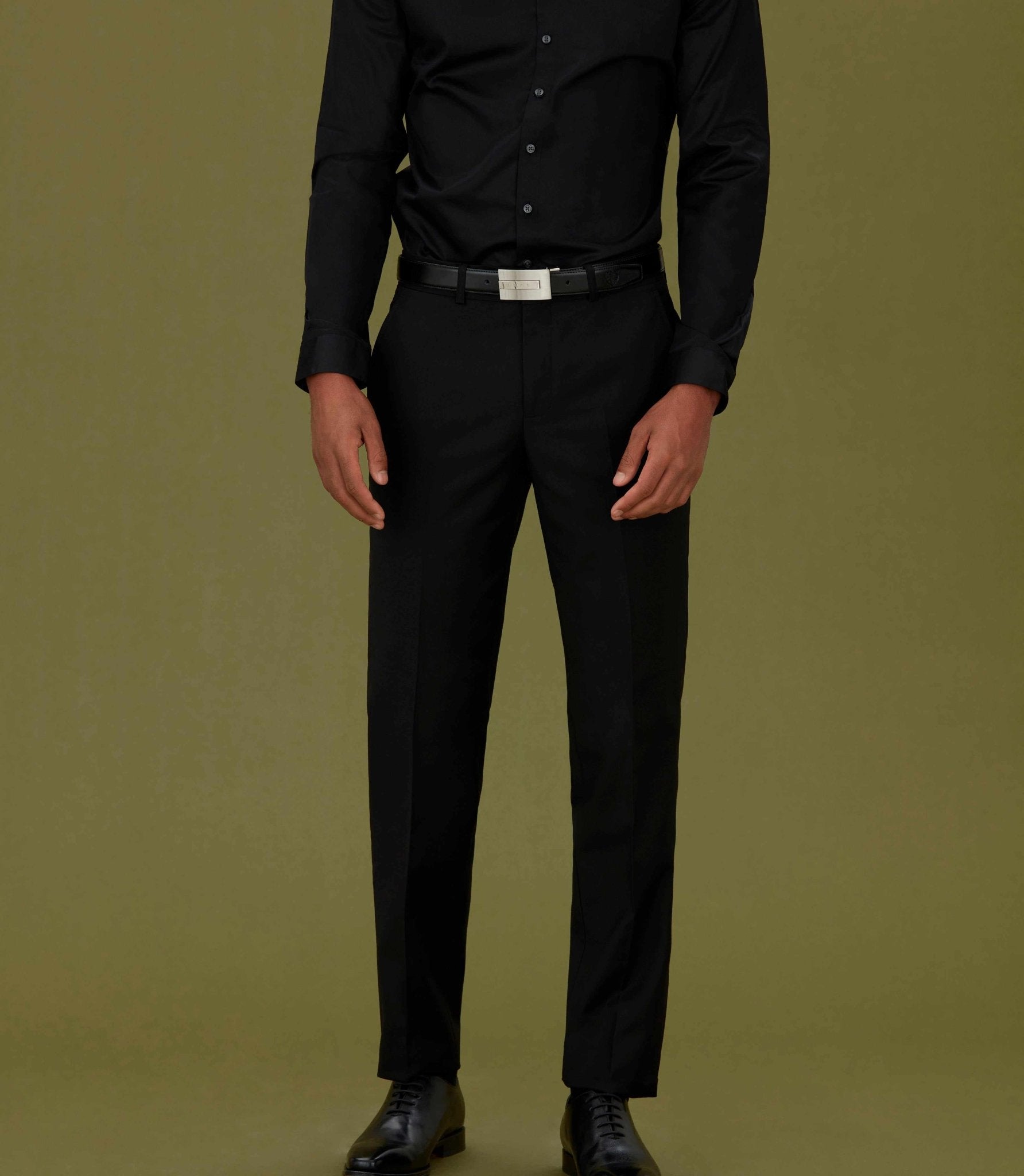 Pantalon ville noir "Nélégant" - IZAC