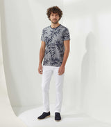 T-shirt col rond imprimé marine "Xingarout" - IZAC