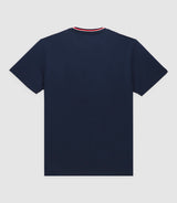 T-shirt manches courtes marine GLENOUT - IZAC