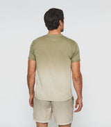 T-shirt dégradé kaki "Guyto" - IZAC