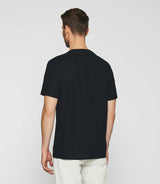 T-shirt à manches courtes uni marine GIOVANY - IZAC
