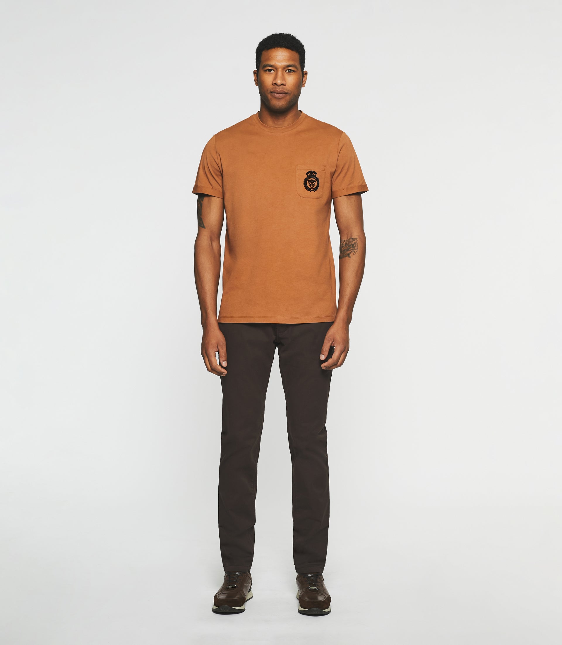 T-shirt manches courtes camel NOA - IZAC