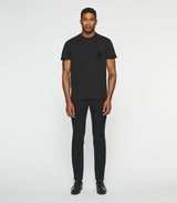 T-shirt manches courtes noir NOA - IZAC