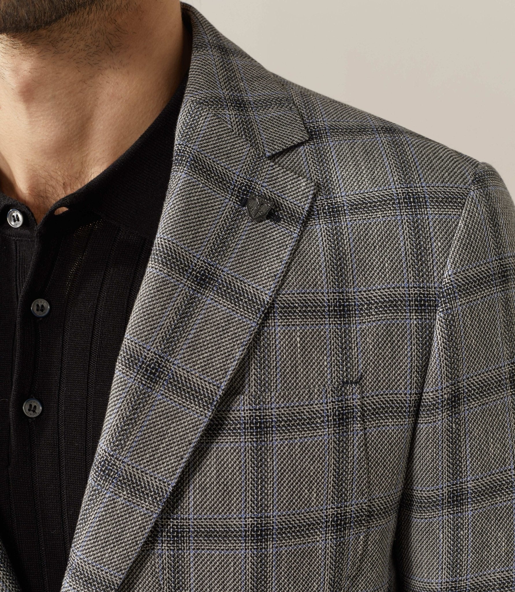 Veste casual grise "Manolo" - IZAC