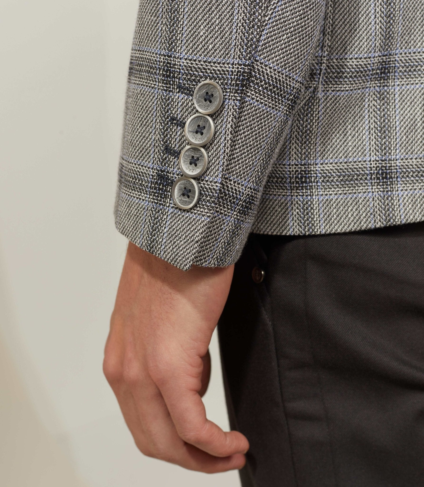 Veste casual grise "Manolo" - IZAC