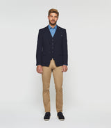 Veste casual marine "Amirage" - IZAC