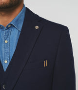 Veste casual marine "Amirage" - IZAC