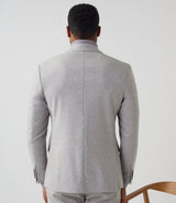 Veste casual avec cachemire gris clair "Raffineur" - IZAC