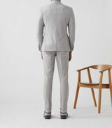 Veste casual avec cachemire gris clair "Raffineur" - IZAC