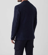 Veste maille marine "Rare" - IZAC