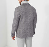 Veste maille à motif chevron beige "Reve" - IZAC