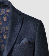 Veste poches plaques bleu indigo "Rival" - IZAC