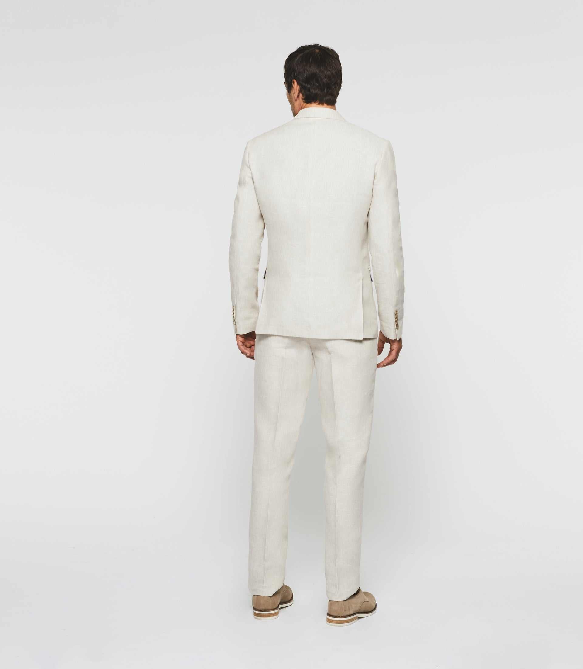 Veste séparable en lin beige "Cielo" - IZAC