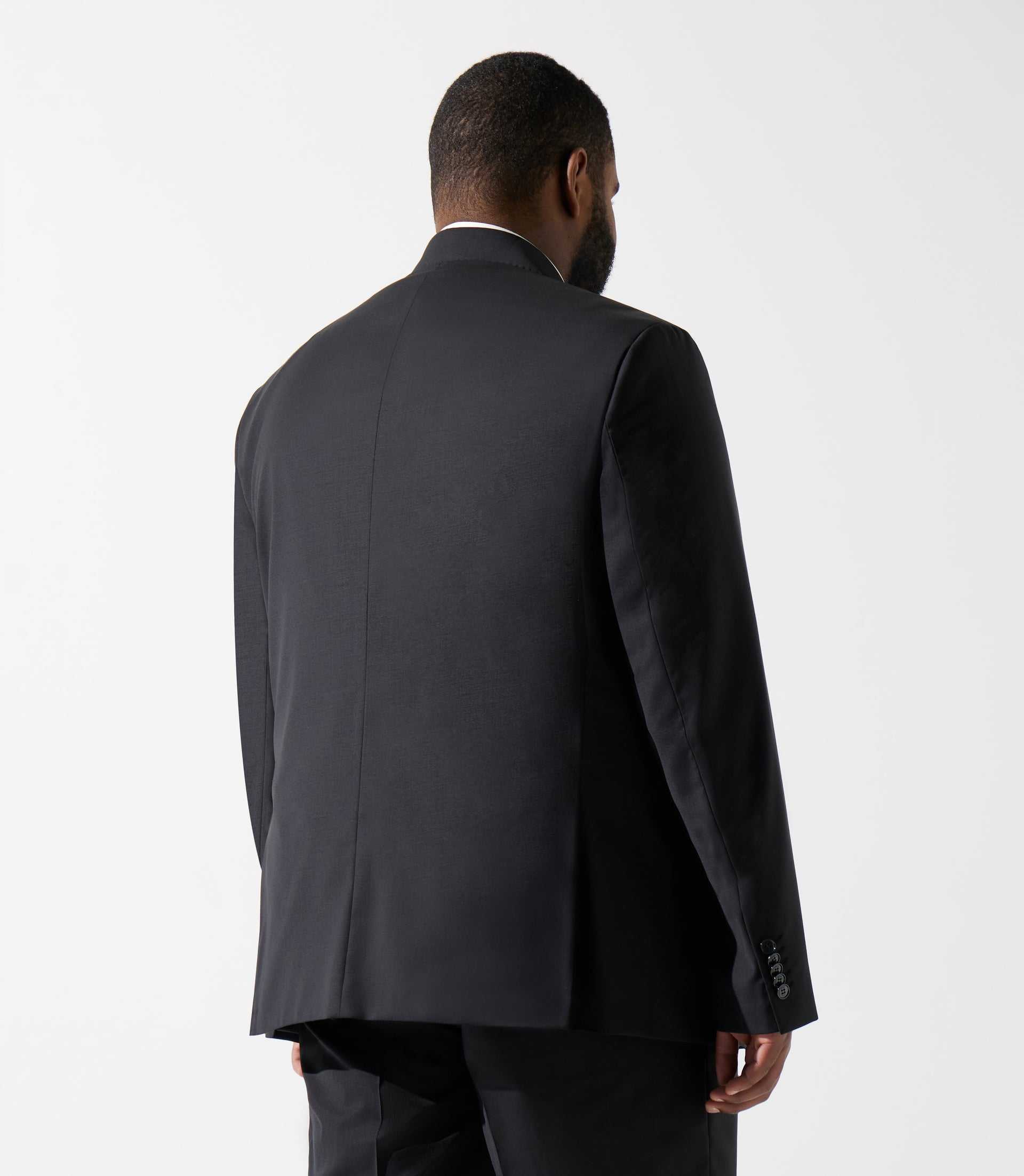 Veste en laine noir FLATEURBT - IZAC