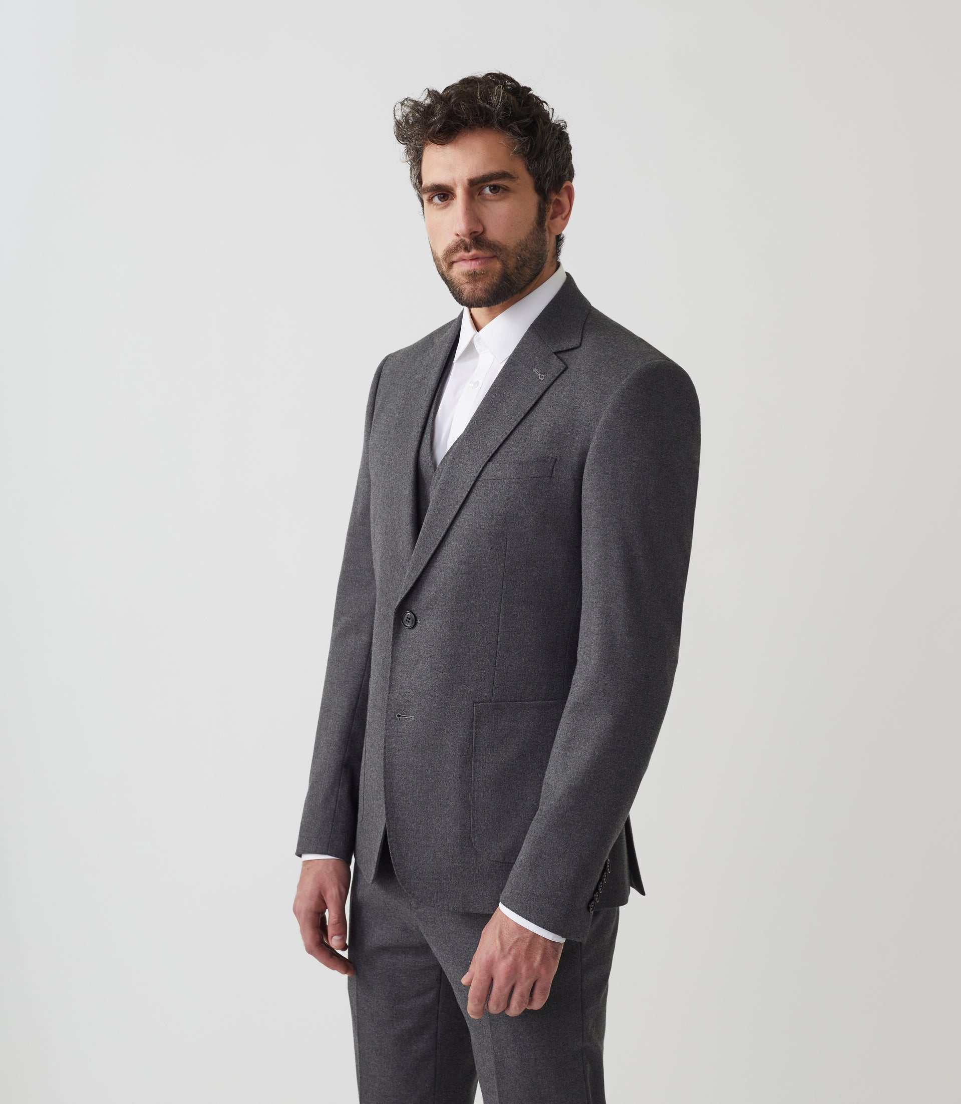 Veste ville séparable gris foncé "Velou" - IZAC