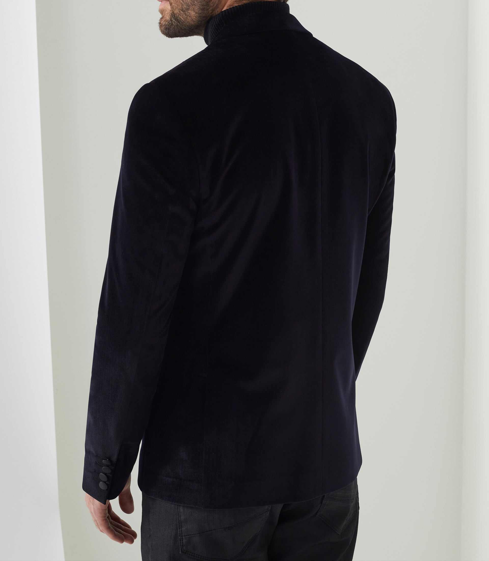 Veste ville séparable marine "Velvet" - IZAC