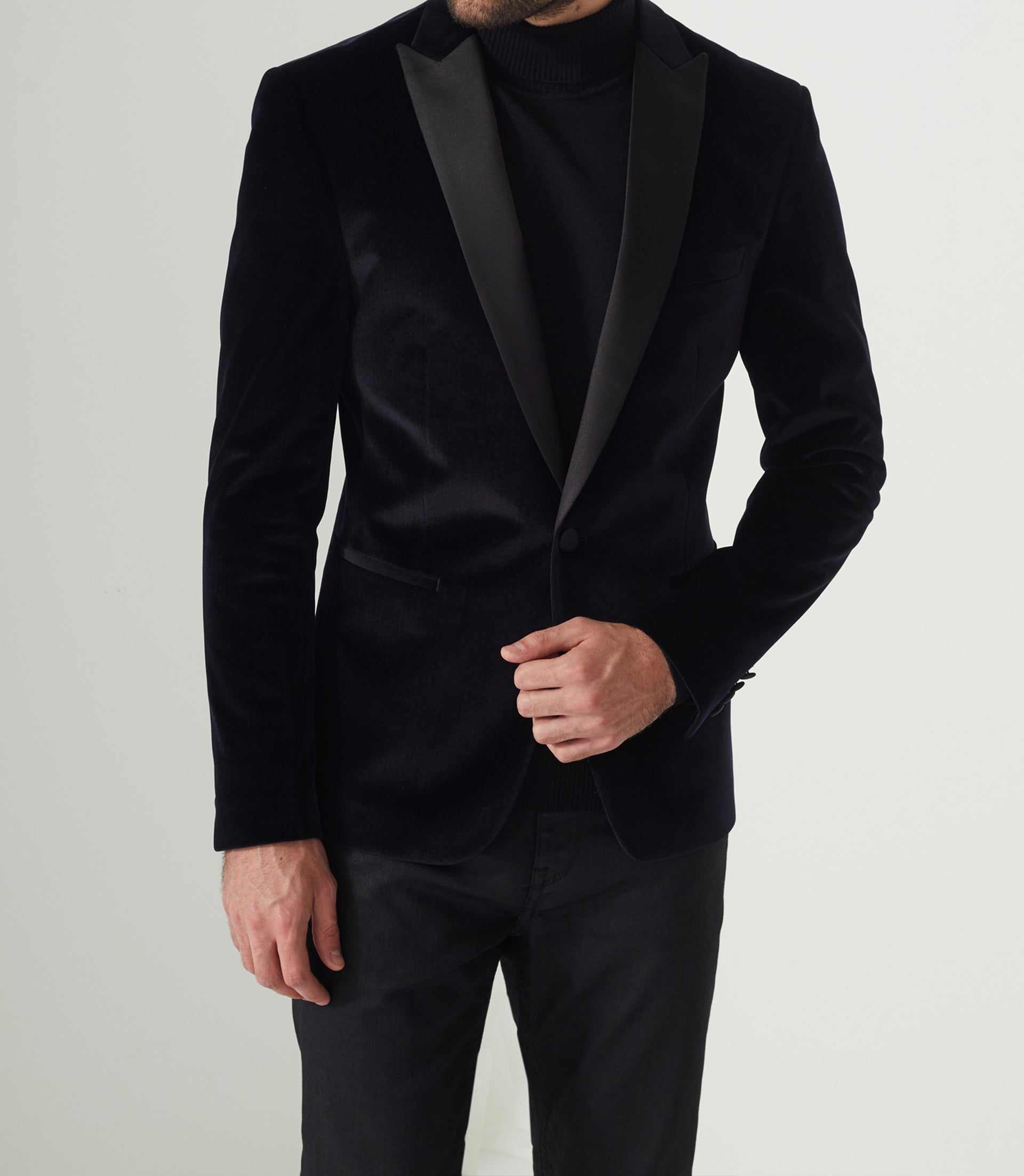 Veste ville séparable marine "Velvet" - IZAC