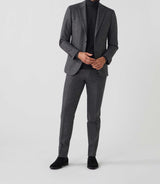 Veste ville tweed grise "Verso" - IZAC