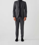Veste ville tweed grise "Verso" - IZAC