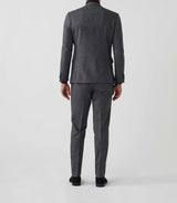 Veste ville tweed grise "Verso" - IZAC