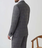 Veste ville Prince de Galles gris "Vintage" - IZAC