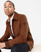 Blouson suédine camel - IZAC