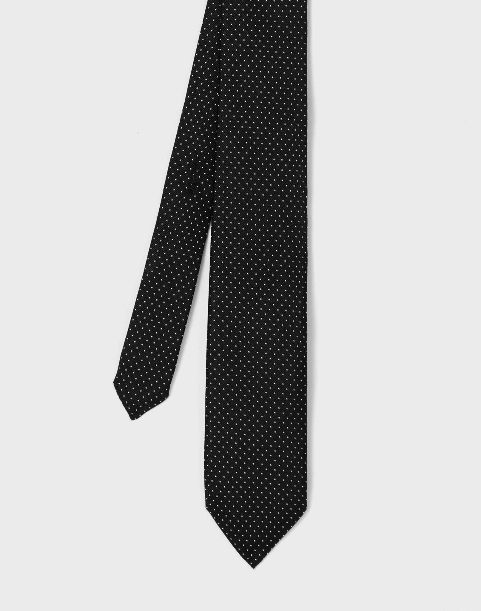 Cravate pois noir "Jimmy" - IZAC